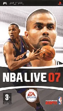 NBA Live 07 (ES) box cover front